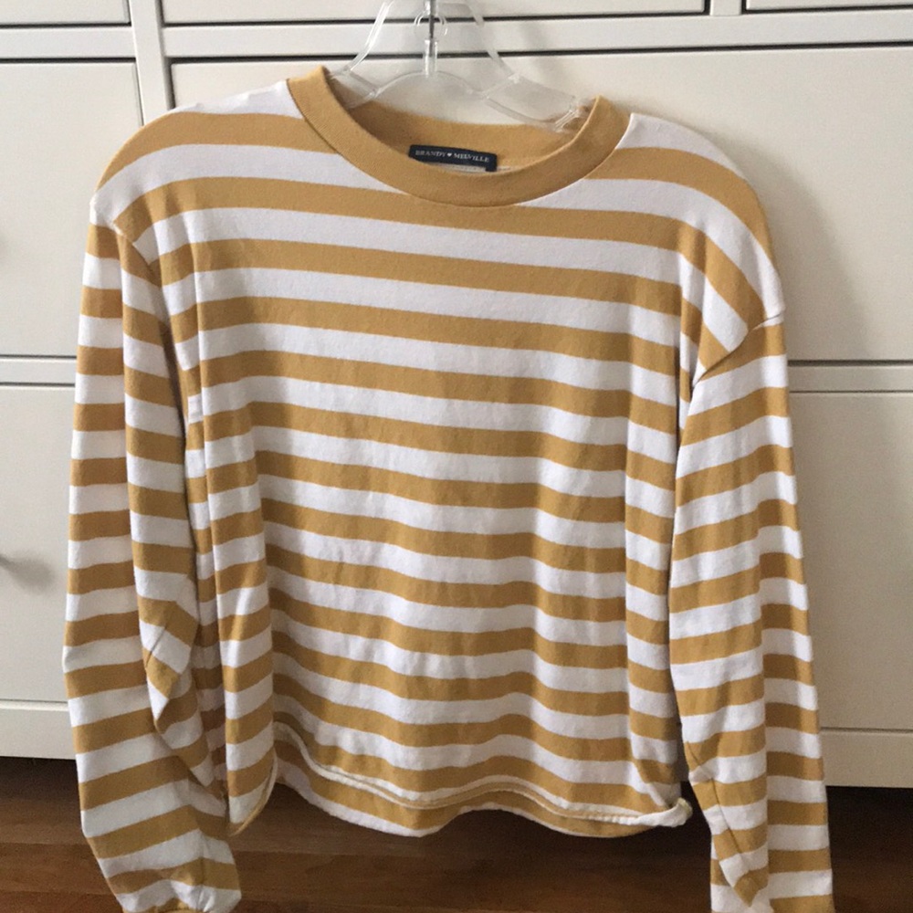 Brandy Long sleeve striped shirt